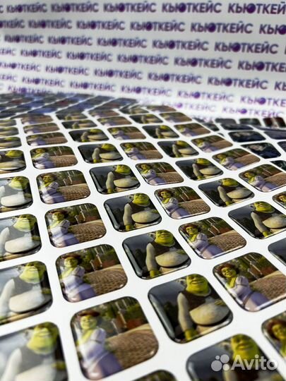 3d Наклейки на телефон с вашим логотипом