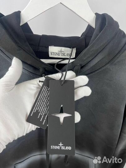 Толстовка Stone Island (черная) (Арт.72891)
