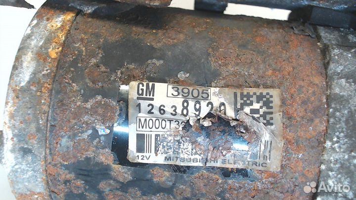 Стартер Cadillac SRX, 2014