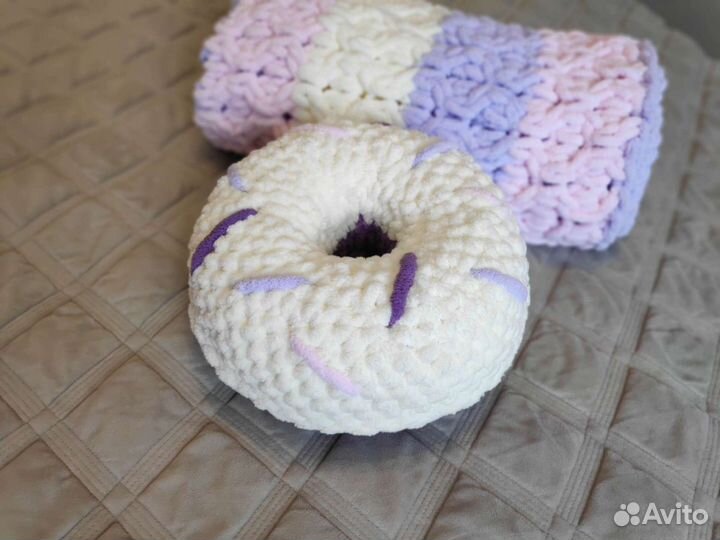 Подушка декоративная-пончик