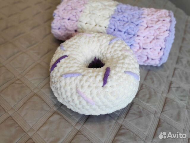 Подушка декоративная-пончик