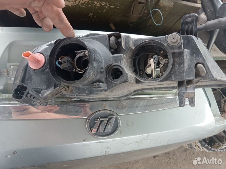 Фара передняя левая daewoo nexia