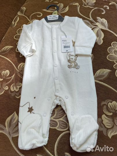 Новый слип mothercare 50 см. 56 см
