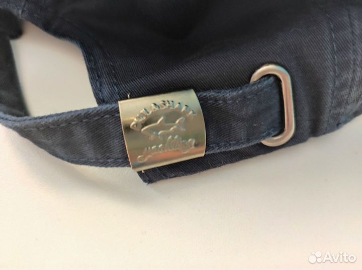 Кепка бейсболка муж Paul&Shark красная и чёрная