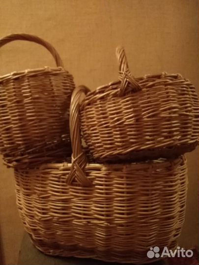 Корзины из лозы