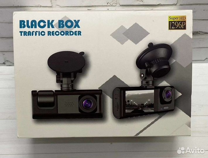 Автовидеорегистратор 3в1 с камерой заднего вида