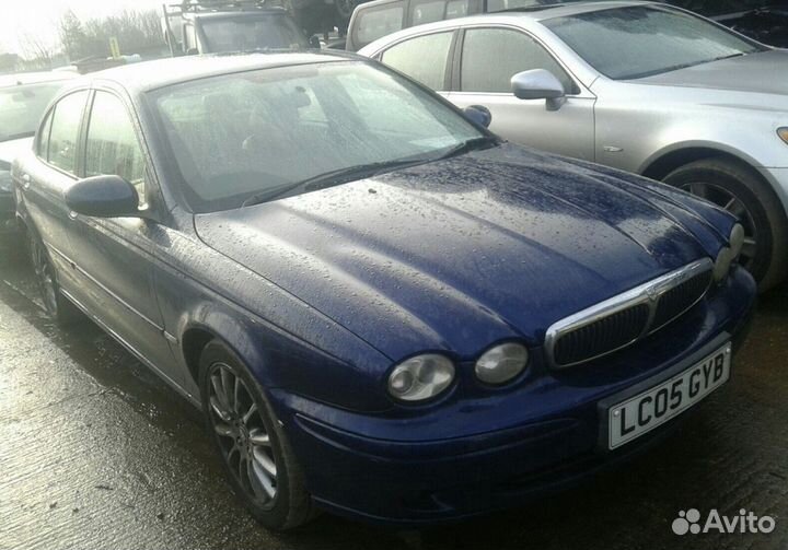 Разбирается Jaguar X-type 2005г. Синий