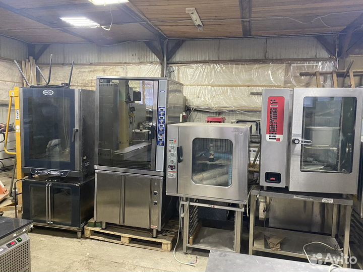 Пароконвектоматы и пекарские печи