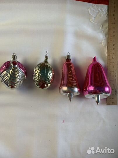 Елочные игрушки СССР