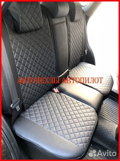 Чехлы Автопилот Mazda CX-5 2 из экокожи чёрные