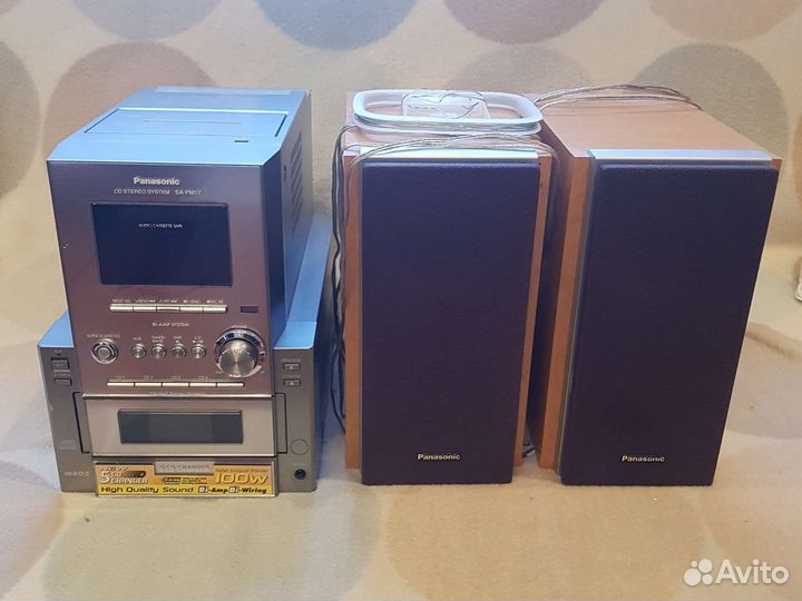 Музыкальный центр panasonic SA PM 17