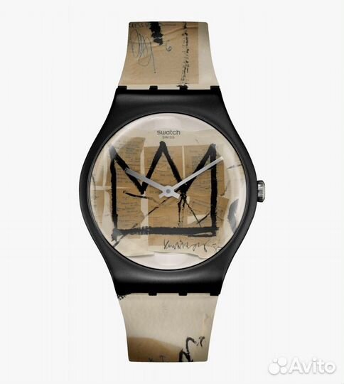 Новые Swatch x Jean-Michel Basquiat оригинал