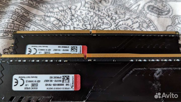 Оперативная память HyperX Fury 16 GB 2400 mhz