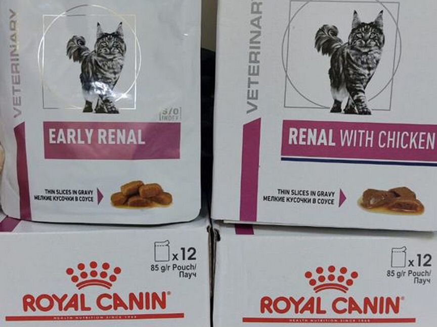 Корм для кошек royal canin renal в ассортименте