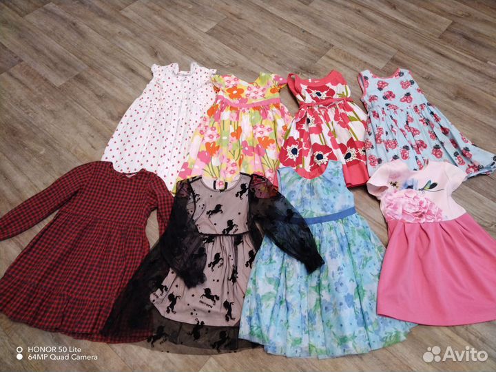 Платья на девочку 4/5 лет