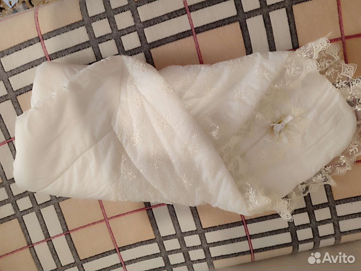 Одеяло конверт на выписку