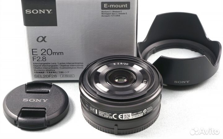 Объективы sony E mount