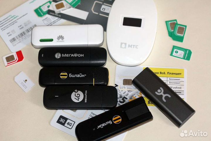 USB модем 4g и с Wi-Fi и акб Megafon Yota