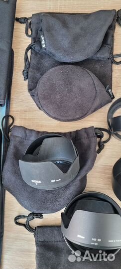 Бленды, крышки, светофильтры, чехлы для обьектива