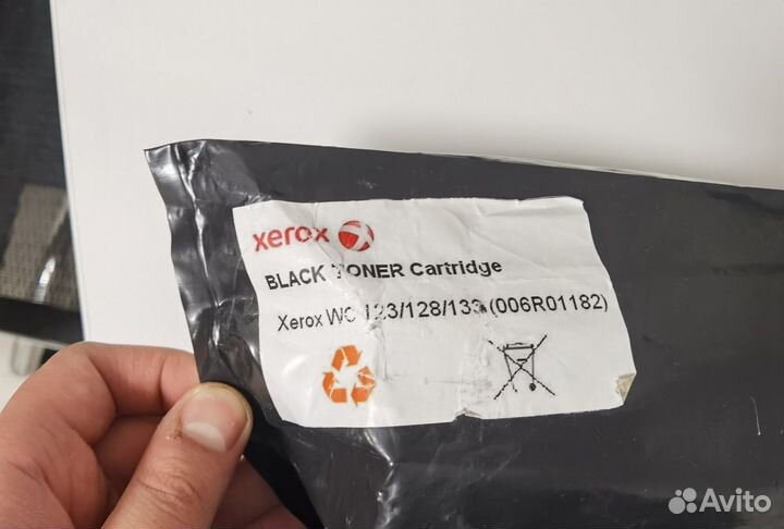 Тонер-картридж Xerox wc 123/128(006R01182)