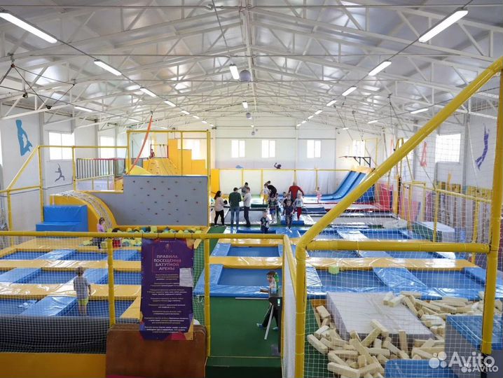 Батутная арена ба-7, детская игровая зона