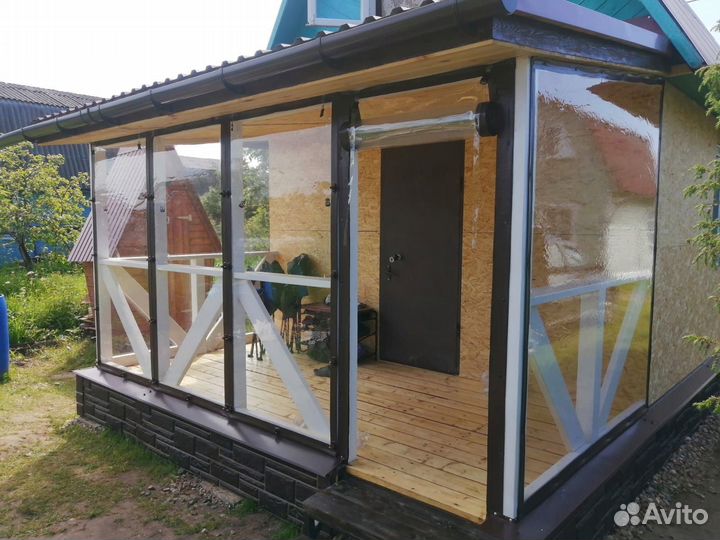 Окна для беседки