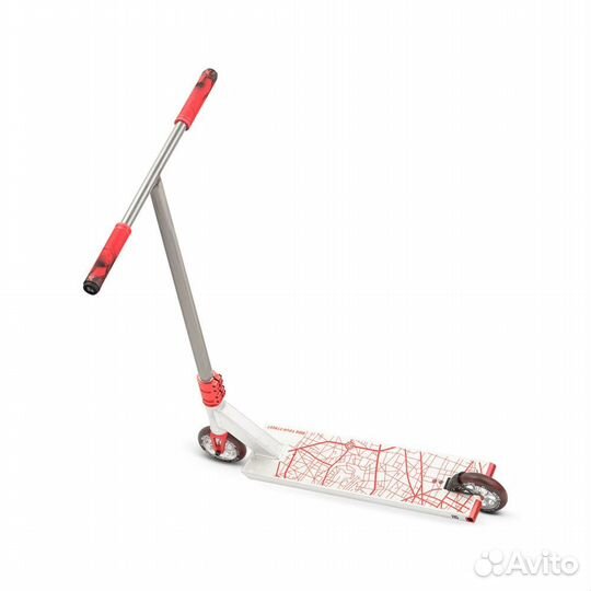 Трюковой самокат hipe H6 raw/red