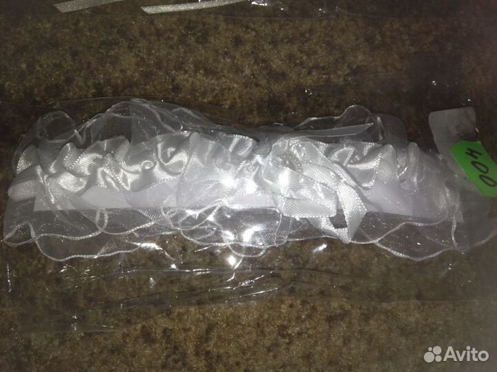 Свадебная подвязка на ножку