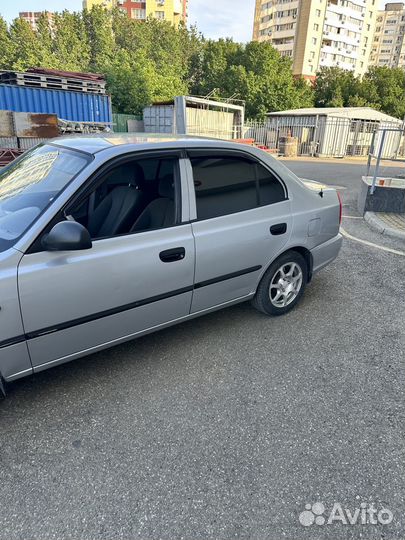 Hyundai Accent 1.5 AT, 2005, 206 920 км