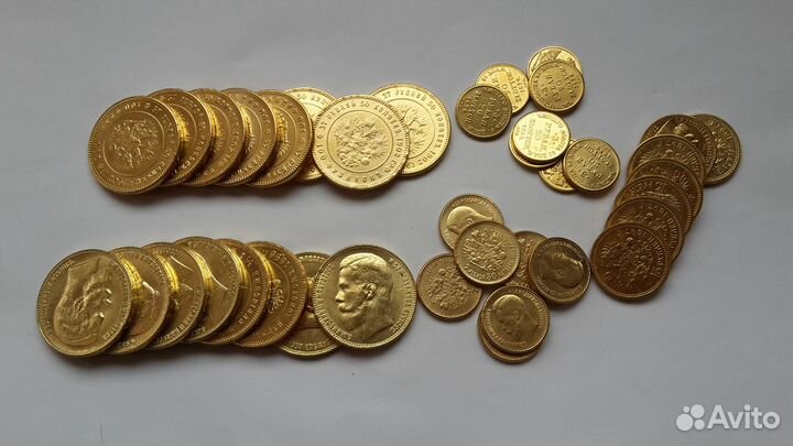 15 рублей 1897 г. Царская Россия Золото