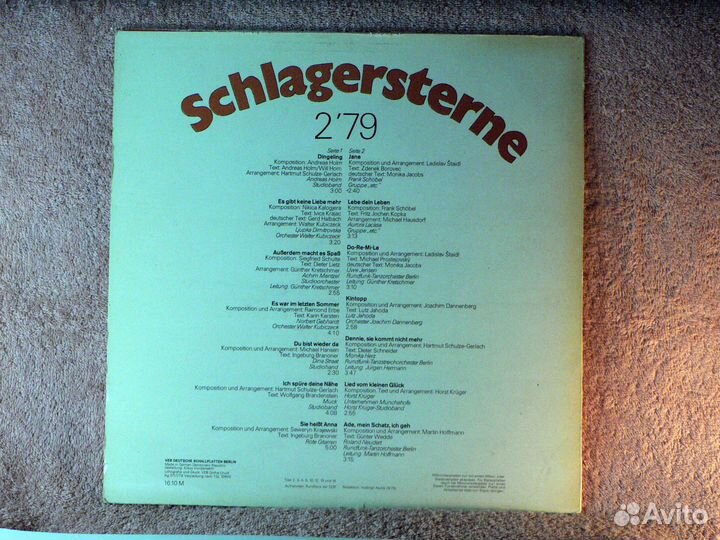 Schlagersterne 2'79