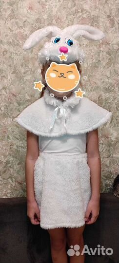 Новогодний костюм зайчика