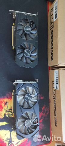 Видеокарта gtx 1660 super 6gb RX580 Rx560 xt 8gb