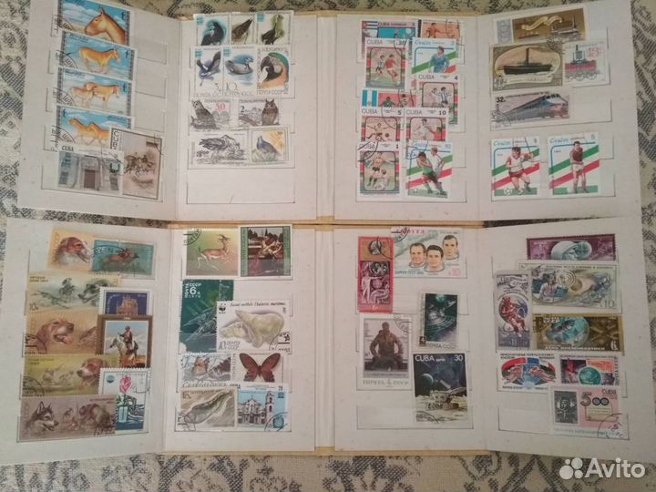 2 кляссера с марками