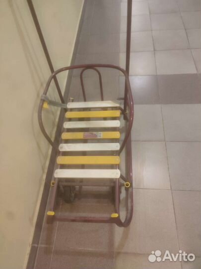 Детские зимние санки