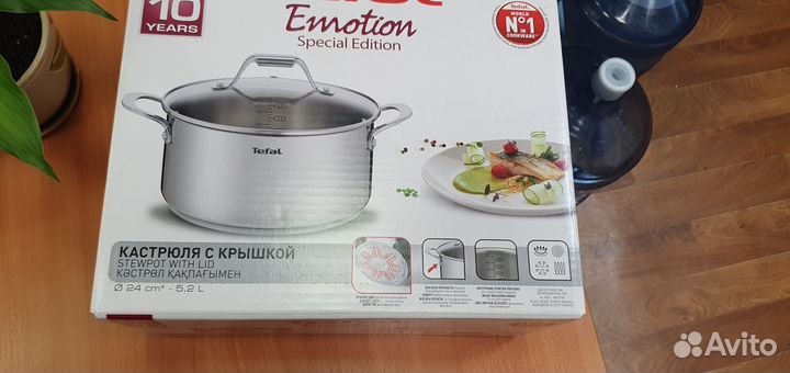 Кастрюля стальная Tefal Emotion Special Edition