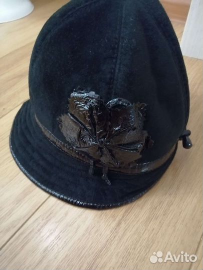 Шапка - Шляпа Замшевая очень тёплая и удобная