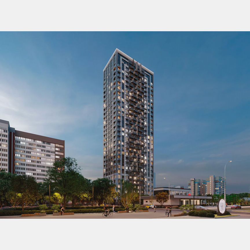 Квартира-студия, 27,4 м², 19/31 эт.