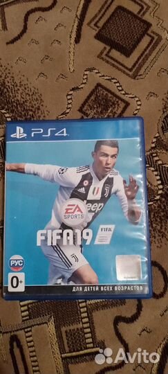 Fifa 19 ps4 диск