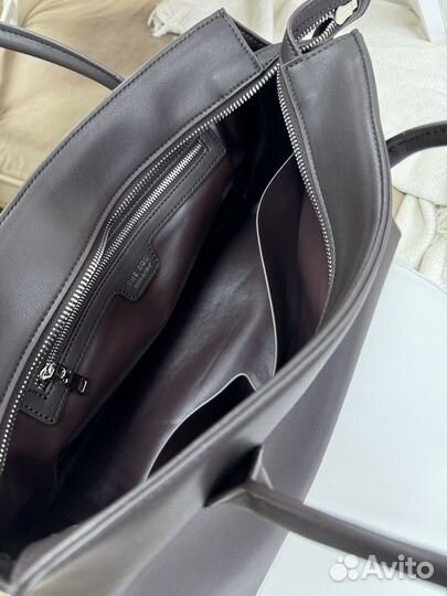 Сумка the row натуральная кожа