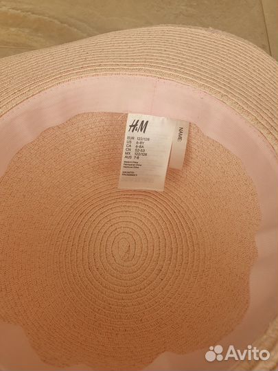 Шляпка детская