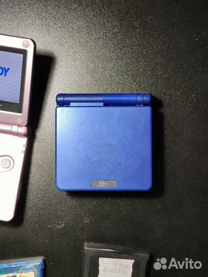 Nintendo game boy advance sp с дефектом
