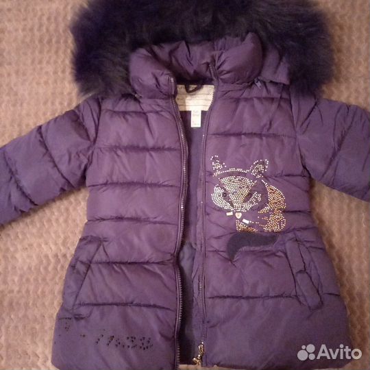 Куртка для девочки зимняя