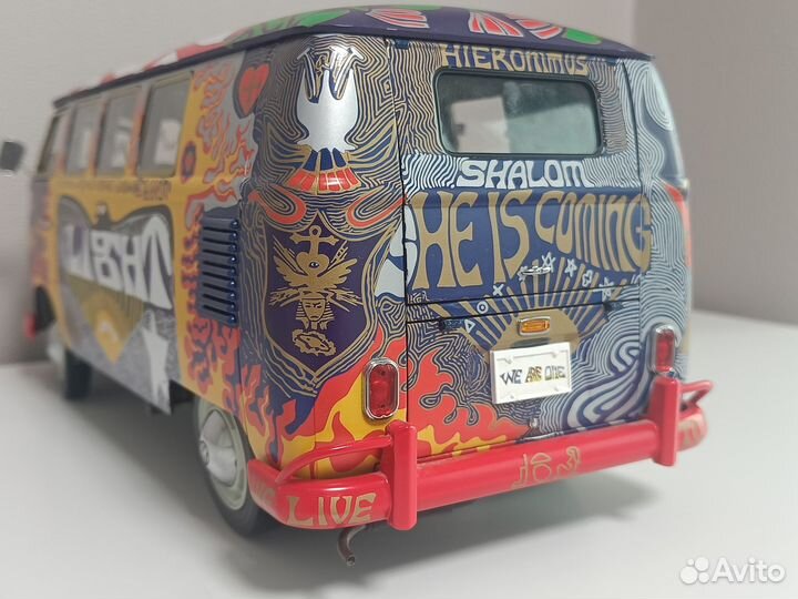 Sunstar 1:12 Volkswagen Woodstock Bus *не 1:18