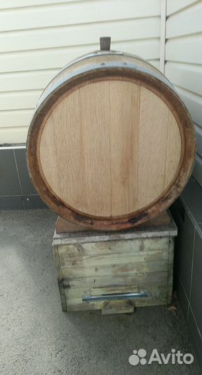 Дубовая бочка 100 литров 8 лет стояла с коньячным