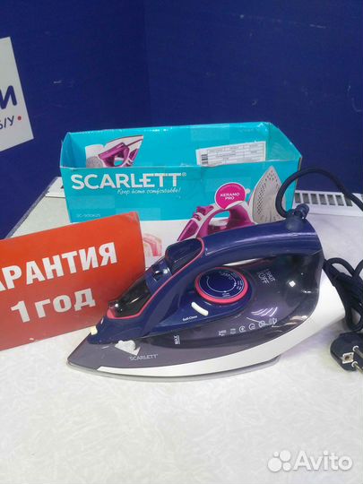 Утюг scarlett в отличном состоянии