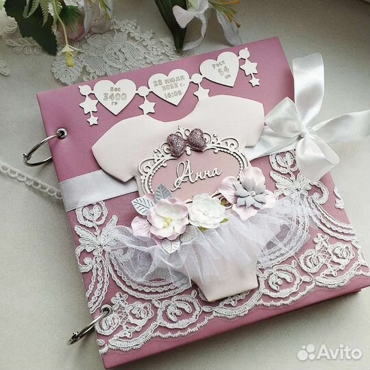 Фотоальбом детский ручной работы