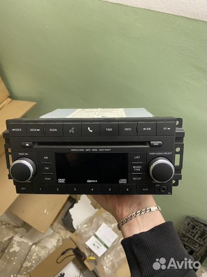 Магнитола jeep wrangler JK