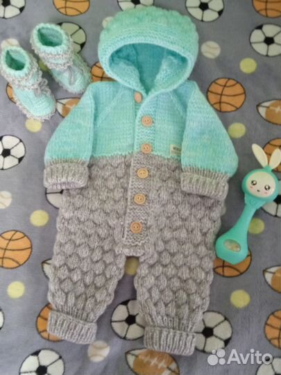 Комбезик 0-4 мес