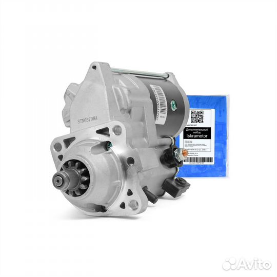 Стартер STN6570 Caterpillar C6.6, john deere 4039